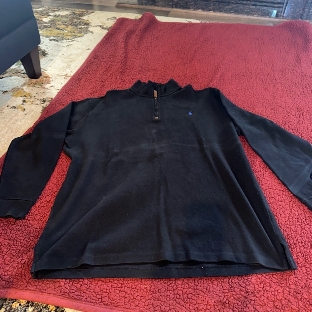 Ralph Lauren Black Sweater Zipup